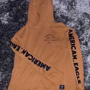 Abercrombie brown sweat shirt